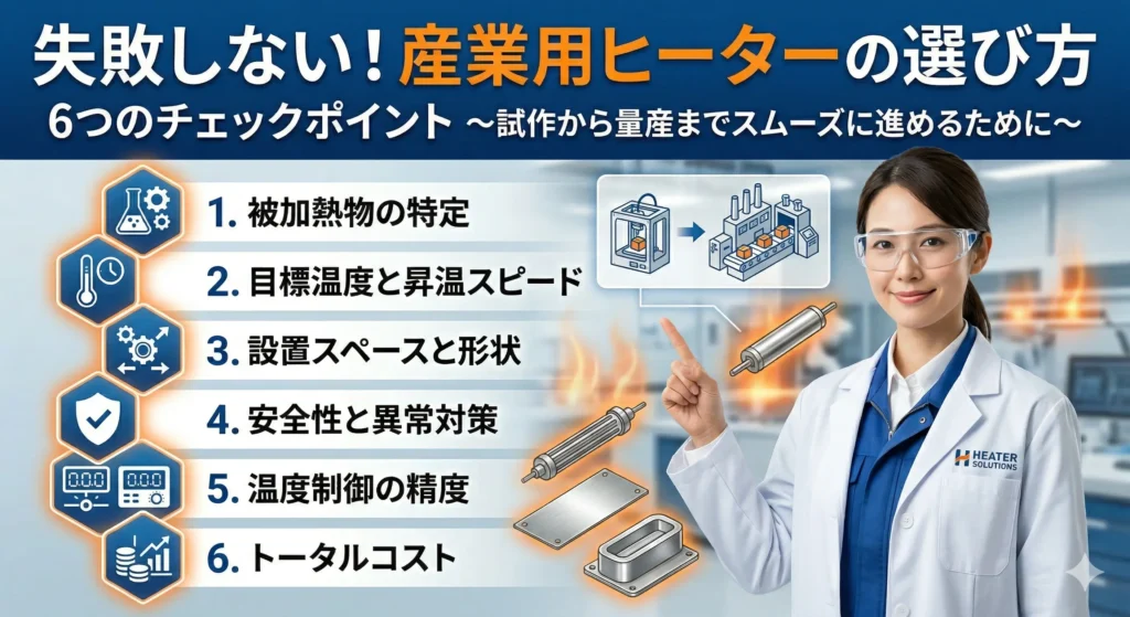 産業用ヒーターの選び方