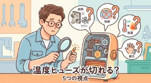 ヒューズが切れる原因